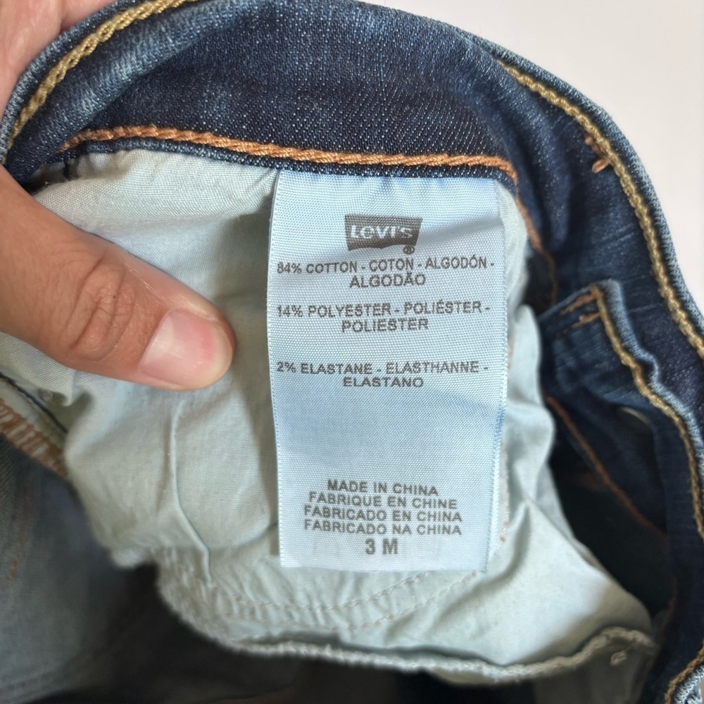Women’s Levi’s 524 Too Superlow Skinny Jeans size 3m - Picture 8 of 11